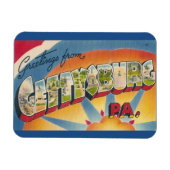 Pennsylvania, Gettysburg Magnet Magneet (Horizontaal)