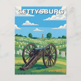Pennsylvania Gettysburg Reis Briefkaart