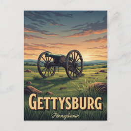 Pennsylvania Gettysburg Reizen Briefkaart