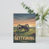 Pennsylvania Gettysburg Reizen Briefkaart (Staand voorkant)