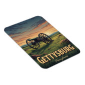 Pennsylvania Gettysburg Reizen Magneet (Rechterzijde)