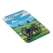 Pennsylvania Gettysburg Reizen Magneet (Rechterzijde)