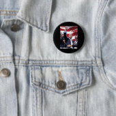 Pennsylvania gevecht! Actief Ronde Button 5,7 Cm (In situ)