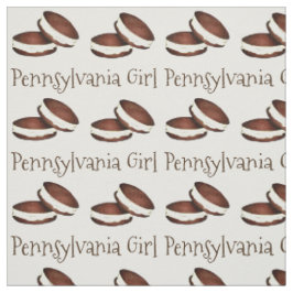 Pennsylvania Girl PA Dutch Whoopie Pies Fabric Stof