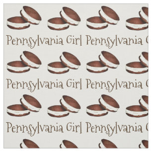 Pennsylvania Girl PA Dutch Whoopie Pies Fabric Stof