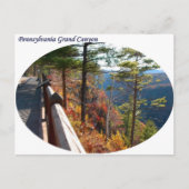 Pennsylvania Grand Canyon Briefkaart (Voorkant)