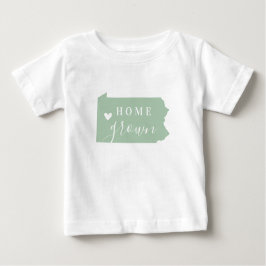 Pennsylvania Home Grown | Staat bewerkbare kleuren