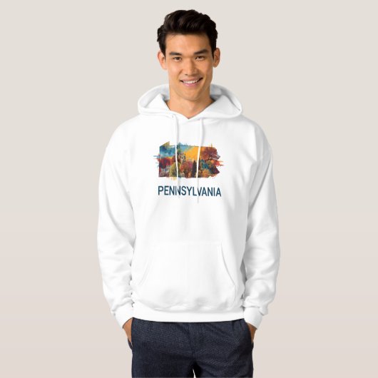 Pennsylvania Hoodie (Voorkant volledig)