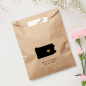 Pennsylvania Huwelijksgunst Treat Zakken, Geschenk Bedankzakje (Gezegeld)