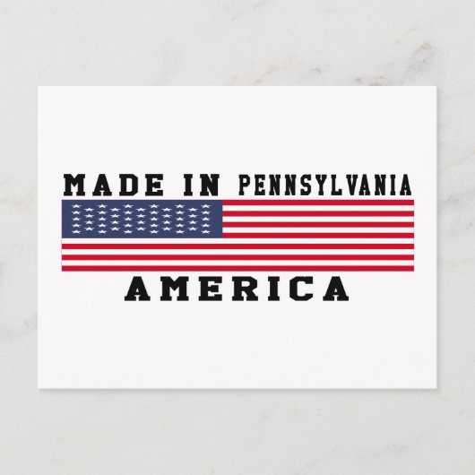 Pennsylvania in Design Briefkaart (Voorkant)