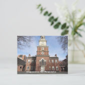 Pennsylvania Independence Mall Philadelphia Briefkaart (Staand voorkant)