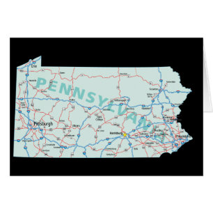 Pennsylvania-kaart