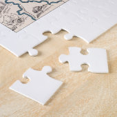 Pennsylvania  kaart met Afbeelding Legpuzzel (Zijkant)