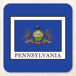 Pennsylvania Kartonnen Onderzetters