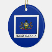 Pennsylvania Keramisch Ornament (Links)