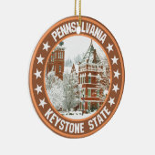 Pennsylvania Keramisch Ornament (Rechts)