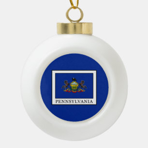 Pennsylvania Keramische Bal Ornament