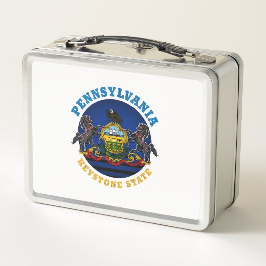 PENNSYLVANIA KEYSTONE STATE FLAG (Achterkant)