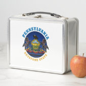 PENNSYLVANIA KEYSTONE STATE FLAG (In situ)