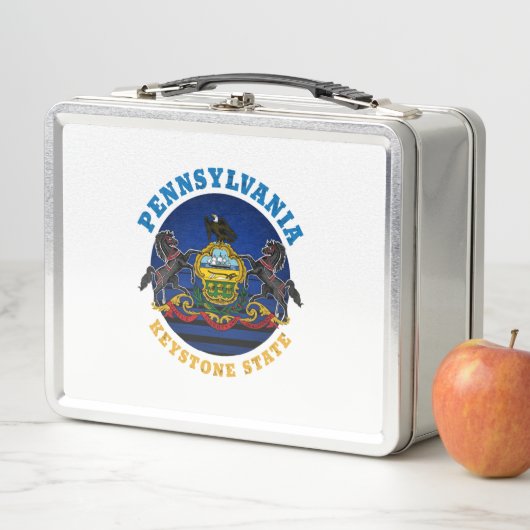 PENNSYLVANIA KEYSTONE STATE FLAG (In situ)