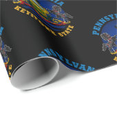 PENNSYLVANIA KEYSTONE STATE FLAG CADEAUPAPIER (Rol Hoek)