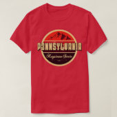 Pennsylvania Keystone State T-shirt (Design voorkant)