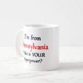 Pennsylvania koffiemok (Voorkant links)