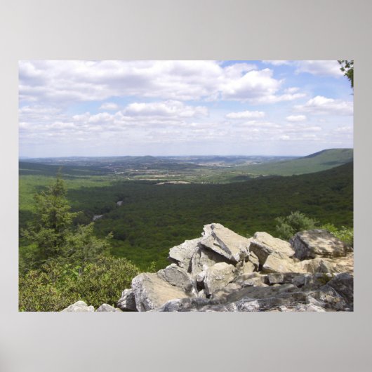 Pennsylvania Landschap Poster (Voorkant)