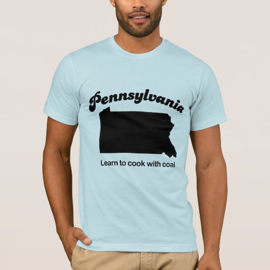 Pennsylvania - Leer te koken T-shirt (Voorkant)