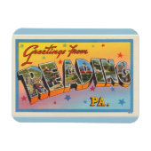 Pennsylvania, leesmagneet magneet (Horizontaal)