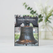 Pennsylvania Liberty Bell Philadelphia Briefkaart (Staand voorkant)