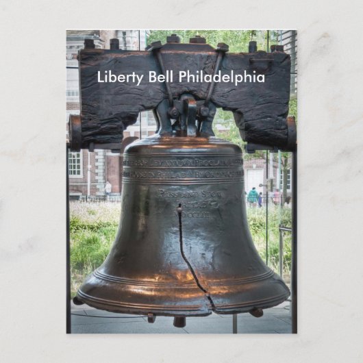 Pennsylvania Liberty Bell Philadelphia Briefkaart (Voorkant)