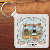 Pennsylvania Lighthouse Sleutelhanger (Voorkant)