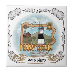 Pennsylvania Lighthouse Tegeltje