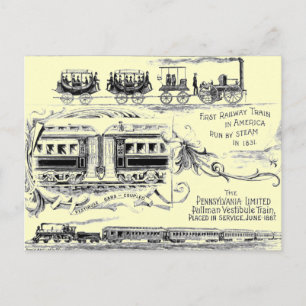 Pennsylvania Limited 1887 Briefkaart