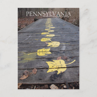 Pennsylvania loopt door het Briefkaart Park
