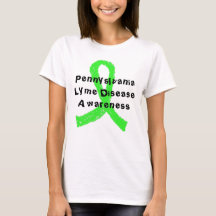 Pennsylvania Lyme-ziekte bewustzijnsshirt