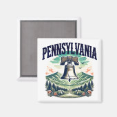 Pennsylvania Magneet (Voorkant / Achterkant)