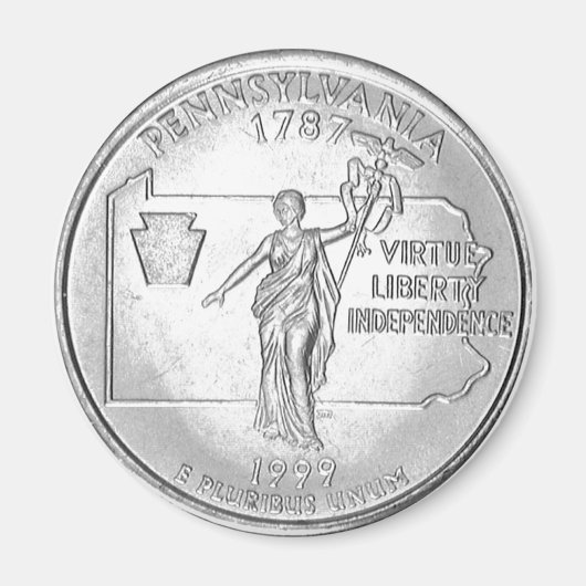 Pennsylvania Magneet (Voorkant)