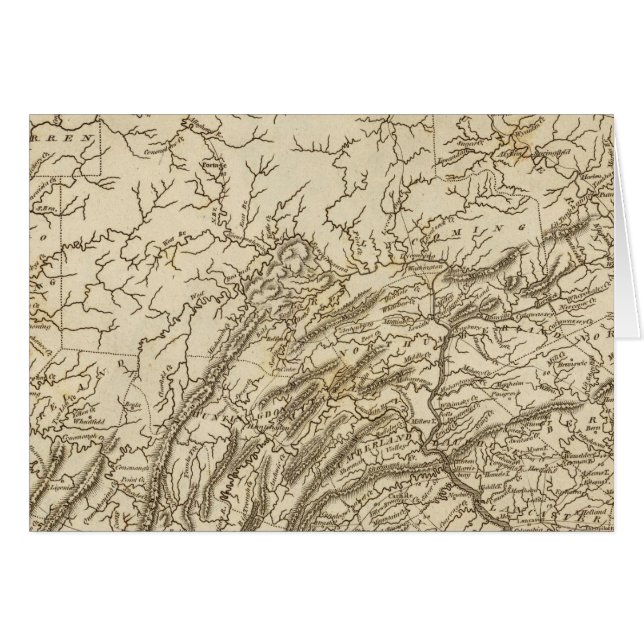 Pennsylvania Map door Arrowsmith (Voorkant Horizontaal)