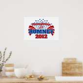 Pennsylvania met Romney 2012 Poster (Keuken)