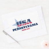 Pennsylvania Mijn thuisstaat Sticker (Envelop)