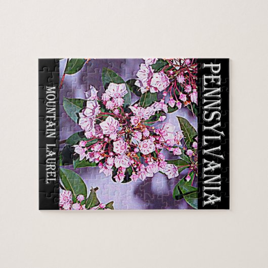 Pennsylvania Mountain Laurel Legpuzzel (Horizontaal)