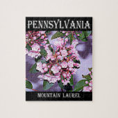Pennsylvania Mountain Laurel Legpuzzel (Verticaal)