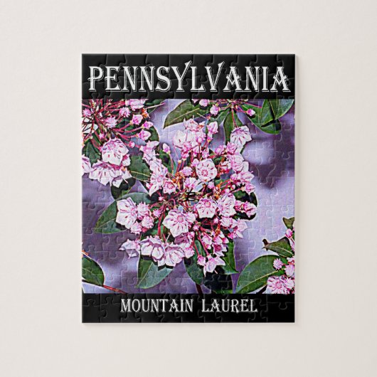 Pennsylvania Mountain Laurel Legpuzzel (Verticaal)