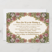 Pennsylvania Mountain Laurel Trouwkaart Save The Date (Voorkant)
