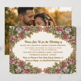 Pennsylvania Mountain Laurel Trouwkaart Save The Date