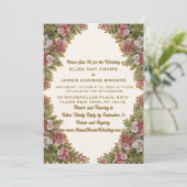 Pennsylvania Mountain Laurel Trouwuitnodiging Save The Date (Staand voorkant)