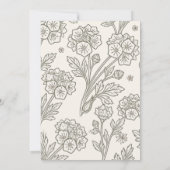 Pennsylvania Mountain Laurel Trouwuitnodiging Save The Date (Achterkant)