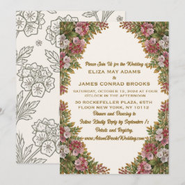 Pennsylvania Mountain Laurel Trouwuitnodiging Save The Date
